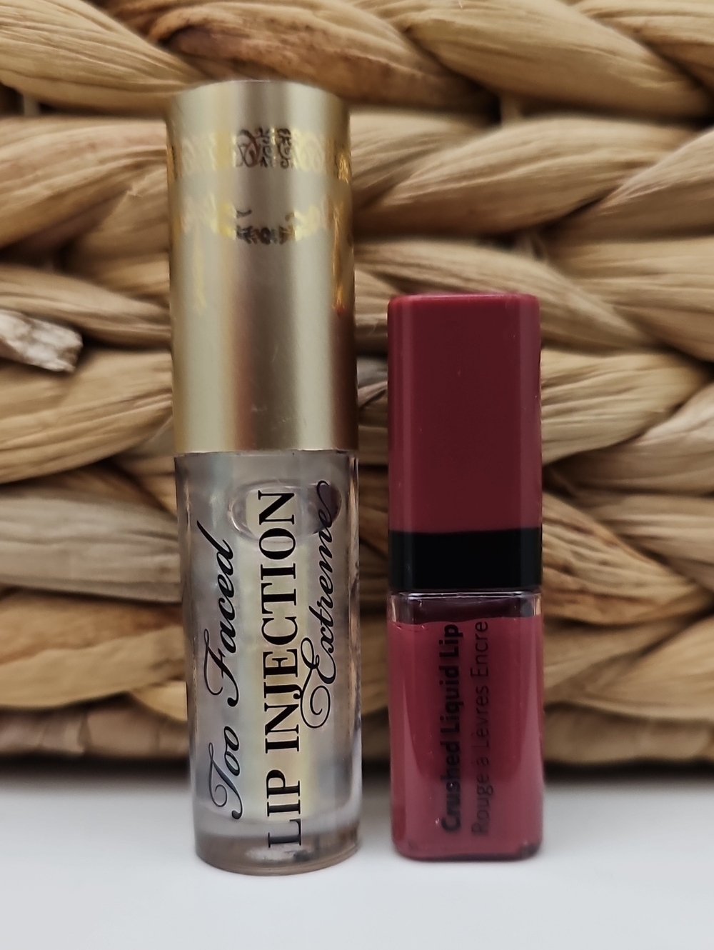 Too Faced Lip Injection Extreme + Dusty Rose Liquid Lip Duo